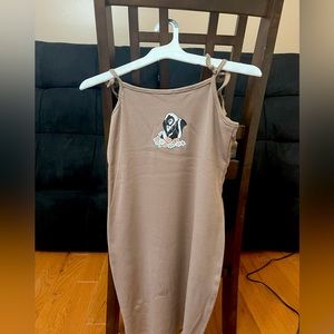 Kids Disney Thumper Dress with Adjustable Straps Size: Medium